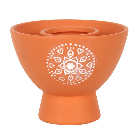 Mandela Natural Terracotta Smudge Bowl - MarshallsHealthShop
