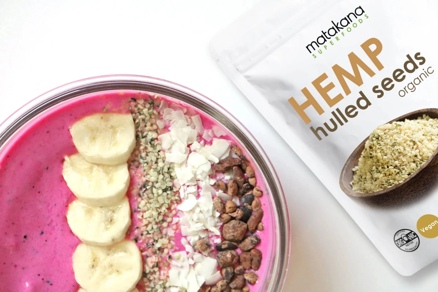 Matakana Organic Hemp Hulled Seeds 250g - 1st Stop Marshall's Health Shop, Gift Shop! - Heath and Natural Therapy New Brighton Christchurch - Naturopath