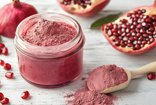 Matakana Organic Pomegranate Powder 100g - 1st Stop Marshall's Health Shop, Gift Shop! - Heath and Natural Therapy New Brighton Christchurch - Naturopath
