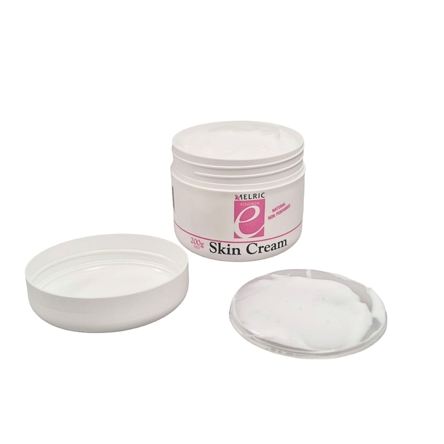 Melric Vitamin E Cream 200g Tub - 1st Stop Marshall's Health Shop, Gift Shop! - Heath and Natural Therapy New Brighton Christchurch - Naturopath