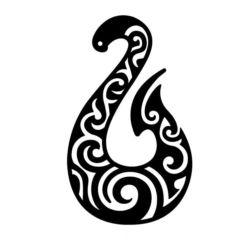 Metal Wall Art Fish Hook - MarshallsHealthShop