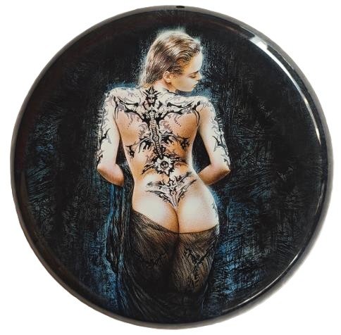 Metal Wall Art Round Gothic Fantasy - 1st Stop Marshall's Health Shop, Gift Shop! - Heath and Natural Therapy New Brighton Christchurch - Naturopath