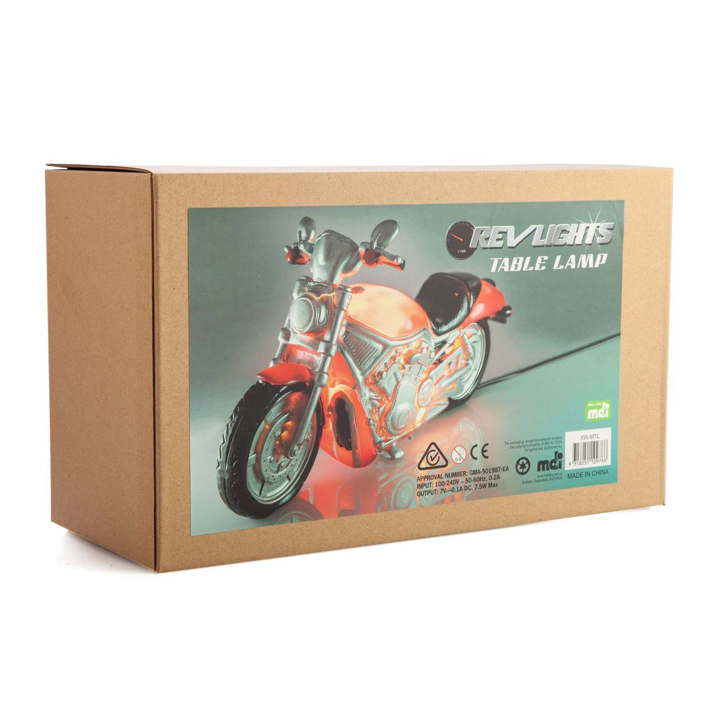 Motorcycle Table Lamp - 1st Stop Marshall's Health Shop, Gift Shop! - Heath and Natural Therapy New Brighton Christchurch - Naturopath