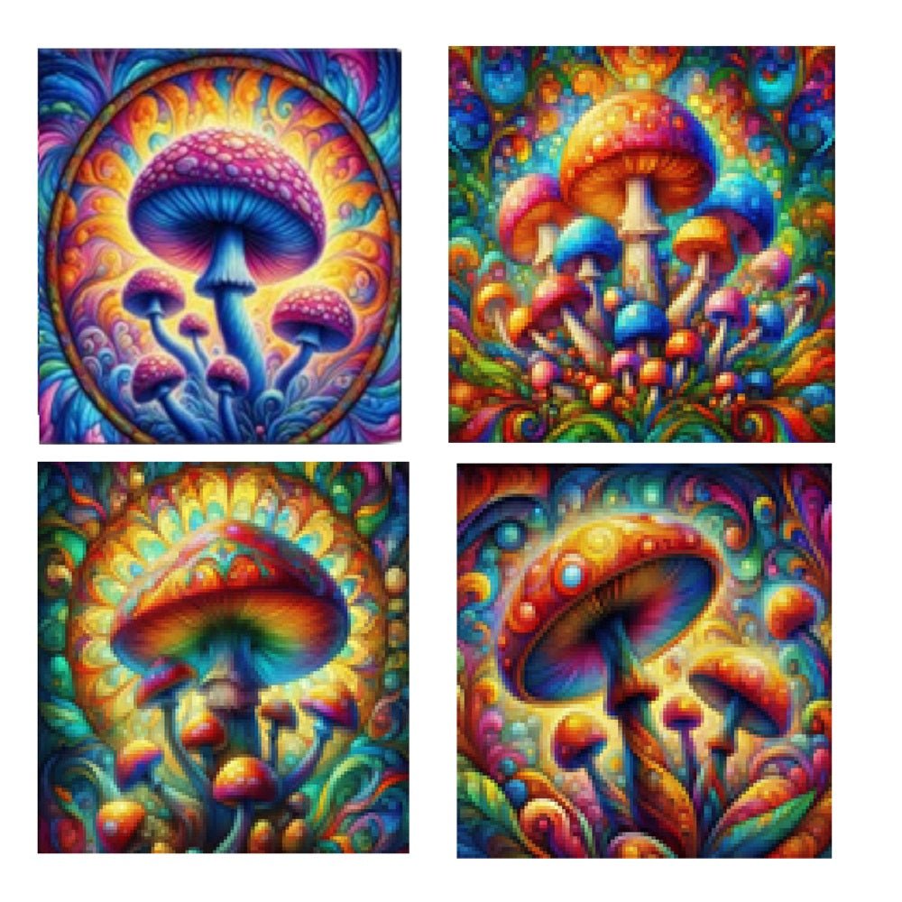 Mushrooms Ceramic Coaster (4)
H:10.8 x W:10.8 cm - These mushroom ceramic coasters are crafted from a durable combination of ceramic with a cork back. Sold in a set of four, they add a touch of elegance to any table setting. To clean, simply wipe with a damp cloth for easy maintenance.
1st Stop, Marshall's Health Shop, Gift Shop!
SKU: PICC10