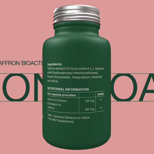 NATROCEUTICS Saffron Bioactive 30 Capsules
Key features of Natroceutics Saffron Bioactive
Exclusively uses affron®, saffron extract.
Standardized 3.5% Lepticrosalides™ – a patented totum of bioactives.
Proven to support mental health.
Bioavailability and rapid absorption within 1 hour.
Non-habit forming nor sedating.
Organically produced, chemical-free, water-extracted, Spanish saffron.
Studies safely done in adolescents, menopausal women and as adjuvant
1st Stop, Marshall's Health Shop!