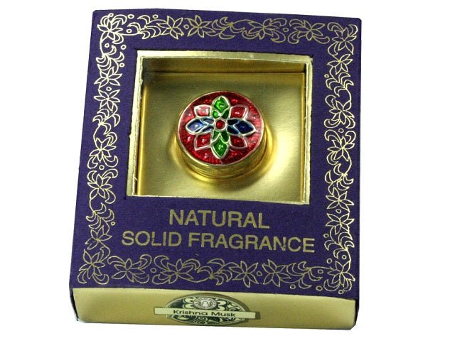 Natural Solid Fragrance Krishna Musk 4g - MarshallsHealthShop