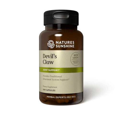 Natures Sunshine Devil's Claw 100 Capsules - MarshallsHealthShop