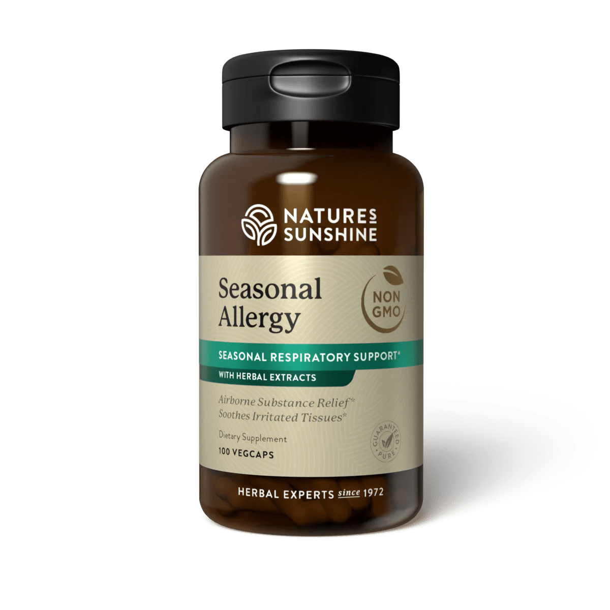 Natures Sunshine Seasonal Allergy 100 Capsules - MarshallsHealthShop