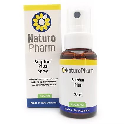 NaturoPharm Sulphur Plus Oral Spray 25ml - 1st Stop Marshall's Health Shop, Gift Shop! - Heath and Natural Therapy New Brighton Christchurch - Naturopath