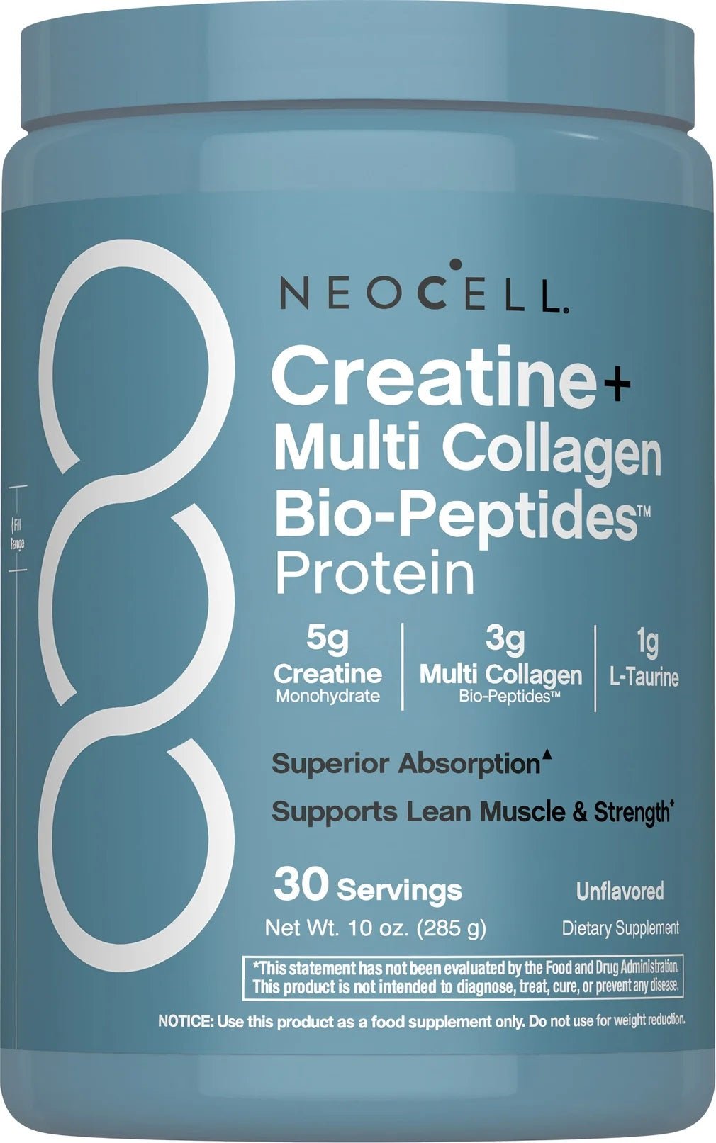 Neocell Creatine+Multi Collagen pwd 285g - 1st Stop Marshall's Health Shop, Gift Shop! - Heath and Natural Therapy New Brighton Christchurch - Naturopath