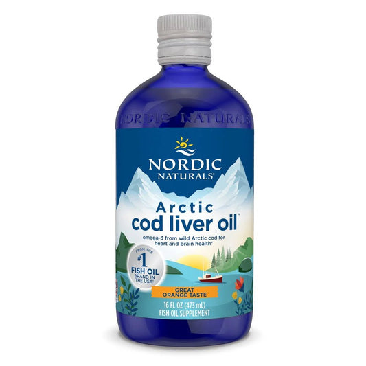 NORDIC Arctic Cod Liver Oil Liquid - MarshallsHealthShop