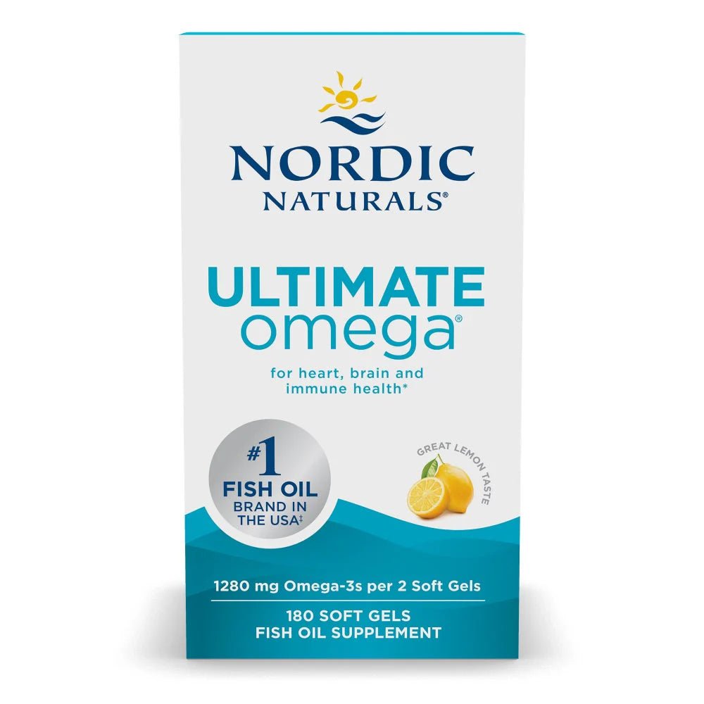 NORDIC Ultimate Omega Lemon - 1st Stop Marshall's Health Shop, Gift Shop! - Heath and Natural Therapy New Brighton Christchurch - Naturopath