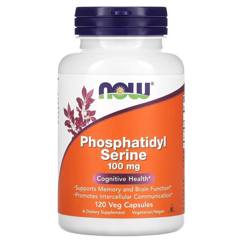 NOW Foods Phosphatidyl Serine 100mg - 1st Stop Marshall's Health Shop, Gift Shop! - Heath and Natural Therapy New Brighton Christchurch - Naturopath