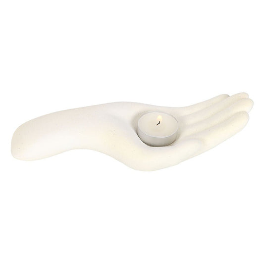 Open Hands Tealight Holder - MarshallsHealthShop