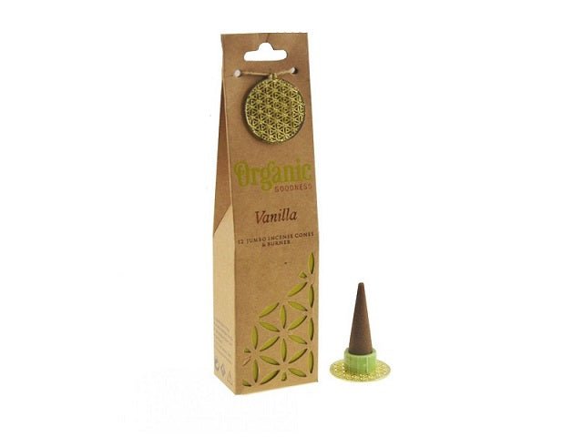 Organic Goodness Jumbo Cones Vanilla - MarshallsHealthShop