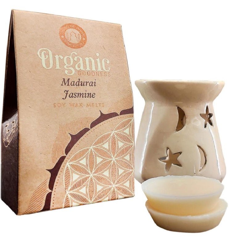 Organic Goodness Wax Melt Madurai Jasmine 40gm - MarshallsHealthShop
