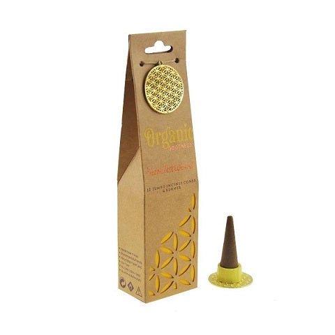 Organic Jumbo Cones Sandalwood - MarshallsHealthShop
