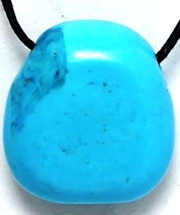 Pendant Howlite/Turquoise Gemini - MarshallsHealthShop
