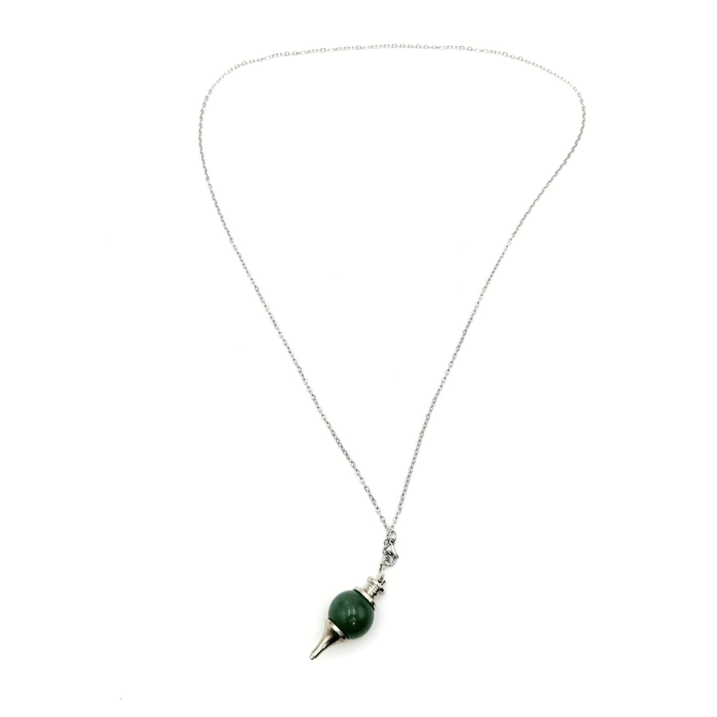 Pendulum Necklace Aventurine - MarshallsHealthShop