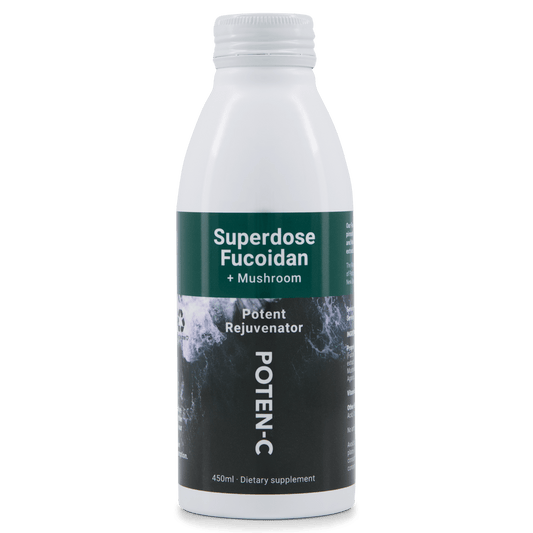 Poten - C Fucoidan + Mushroom 750mg - MarshallsHealthShop
