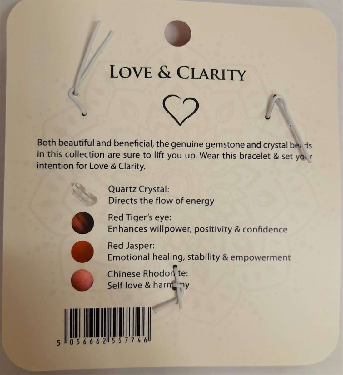 Power Bracelet Love and Clarity - MarshallsHealthShop