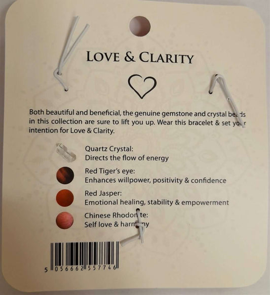 Power Bracelet Love and Clarity - MarshallsHealthShop