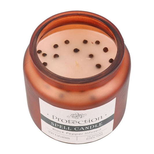 Protection Spell Candle Black Pepper Infused - MarshallsHealthShop