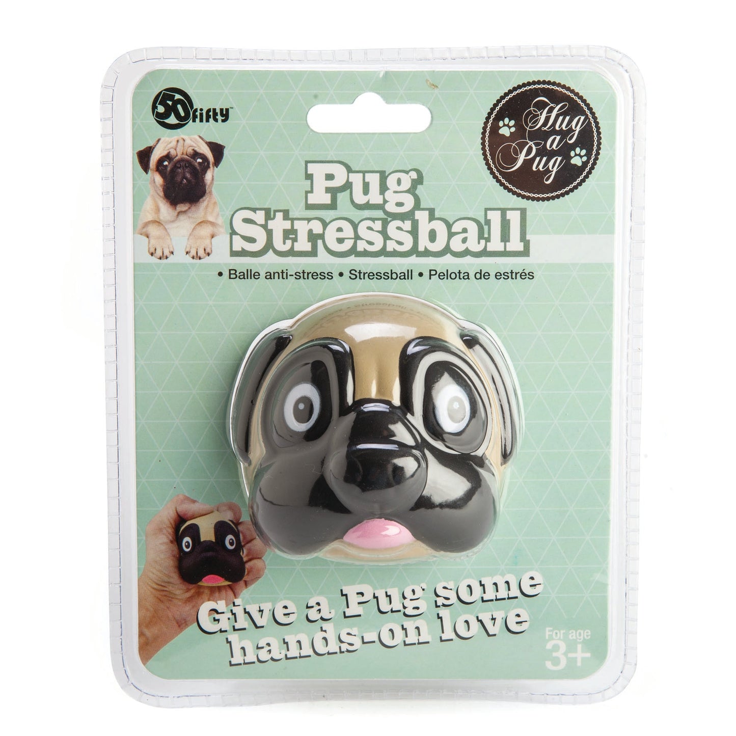 Pug Stressball - MarshallsHealthShop