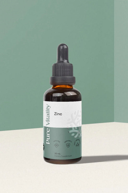 Pure Vitality's Zinc Drops 30ml - 1st Stop Marshall's Health Shop, Gift Shop! - Heath and Natural Therapy New Brighton Christchurch - Naturopath