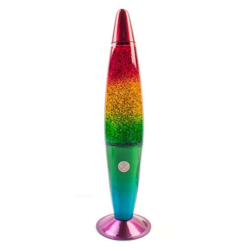 Rocket Motion Lamp Glitter Rainbow - MarshallsHealthShop