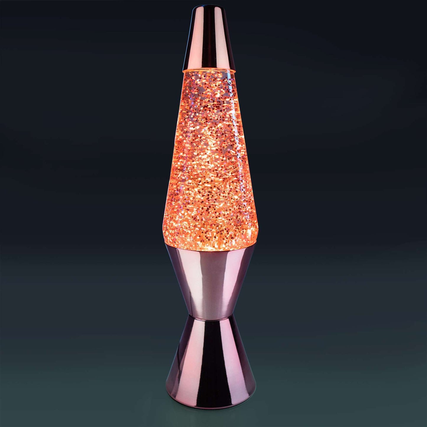 Rose Gold Diamond Glitter Lamp - MarshallsHealthShop