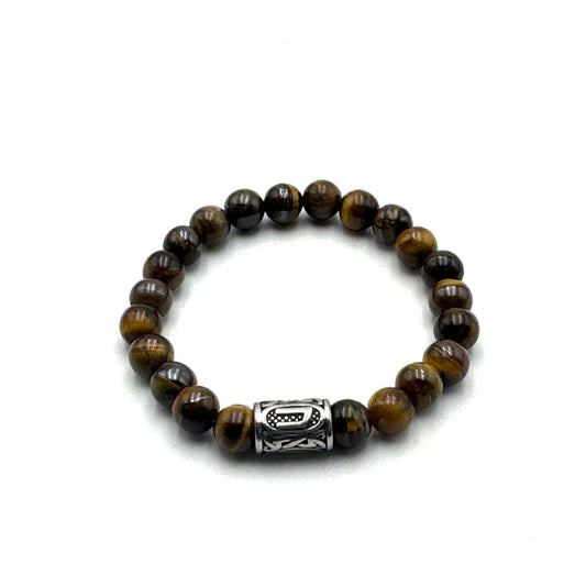 Rune Bracelet Tiger Eye Uruz - MarshallsHealthShop