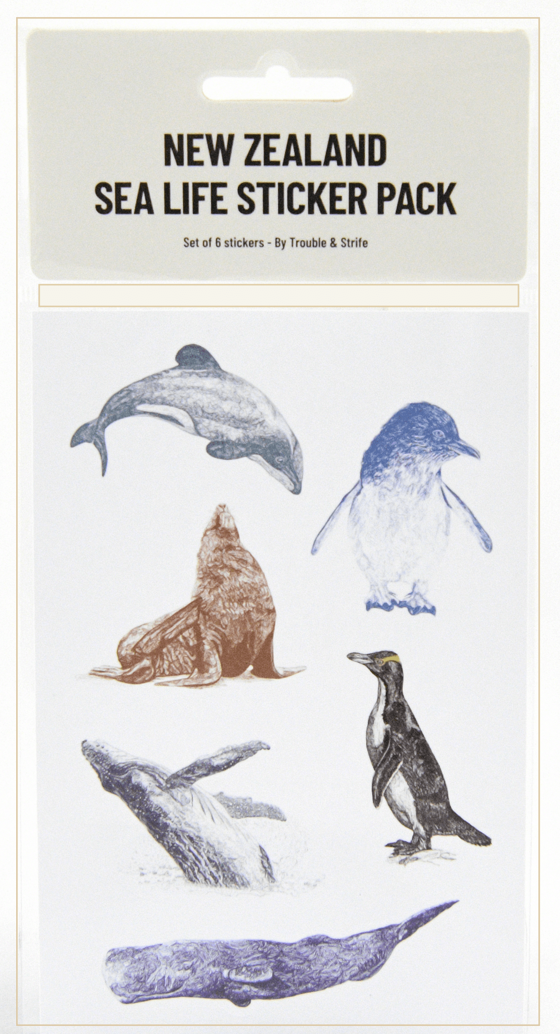 Salisbury NZ Sea Life Sticker Pack - MarshallsHealthShop