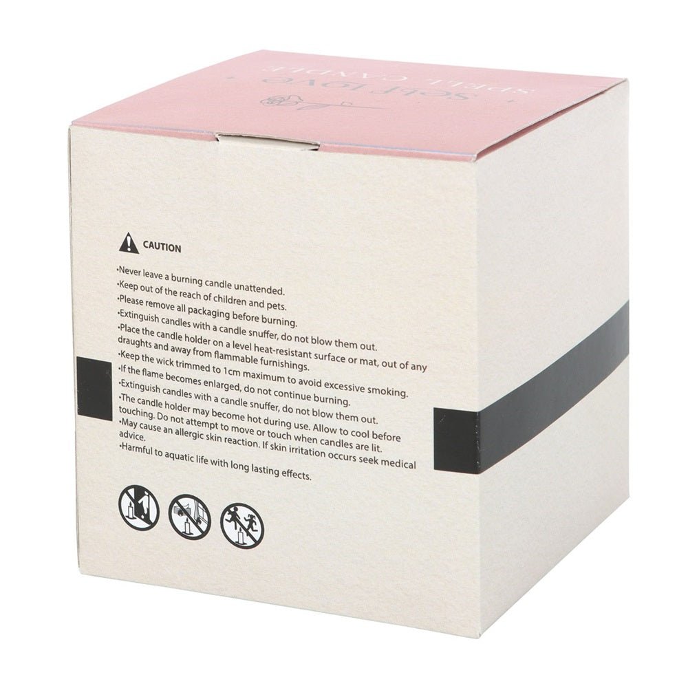 Self Love Spell Candle Rose - MarshallsHealthShop
