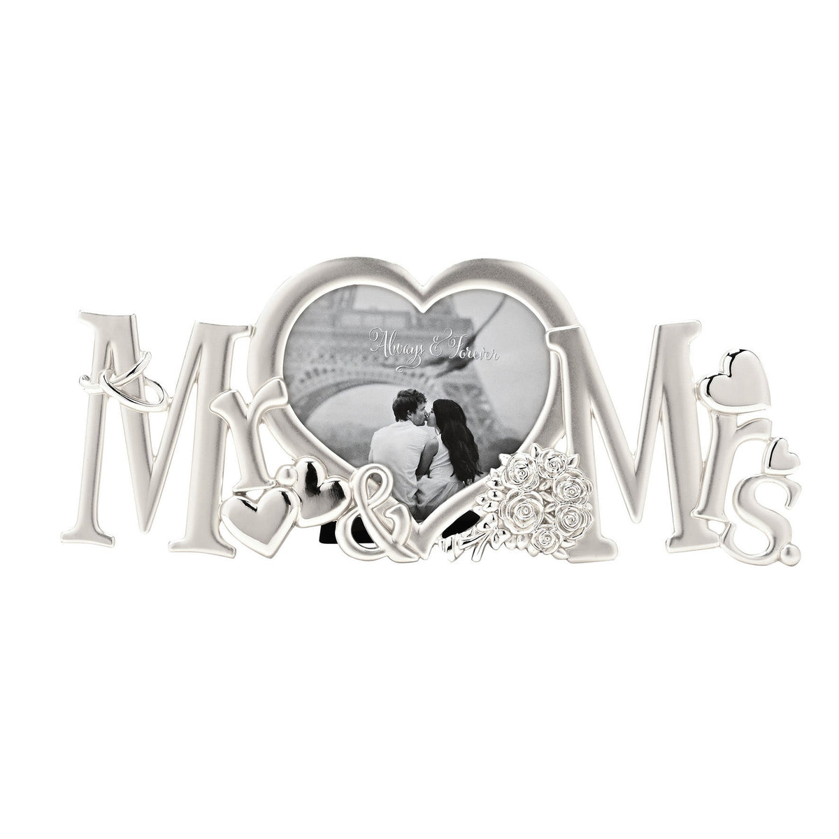 Silverplated Frame Mr & Mrs# - 1st Stop Marshall's Health Shop, Gift Shop! - Heath and Natural Therapy New Brighton Christchurch - Naturopath#