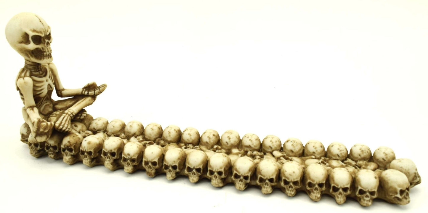 Skeleton Yoga Incense Holder - MarshallsHealthShop