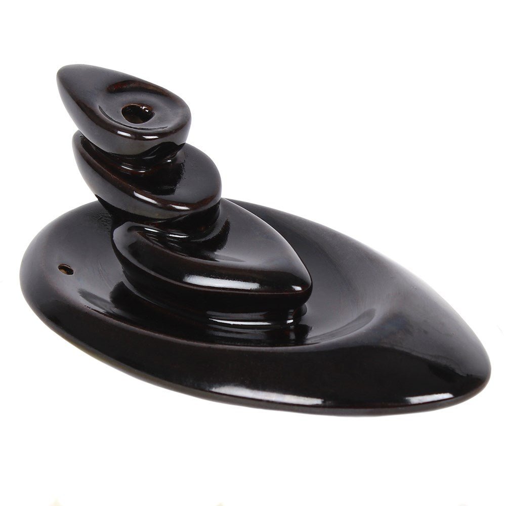 Small Pebbles Backflow Incense Burner - MarshallsHealthShop