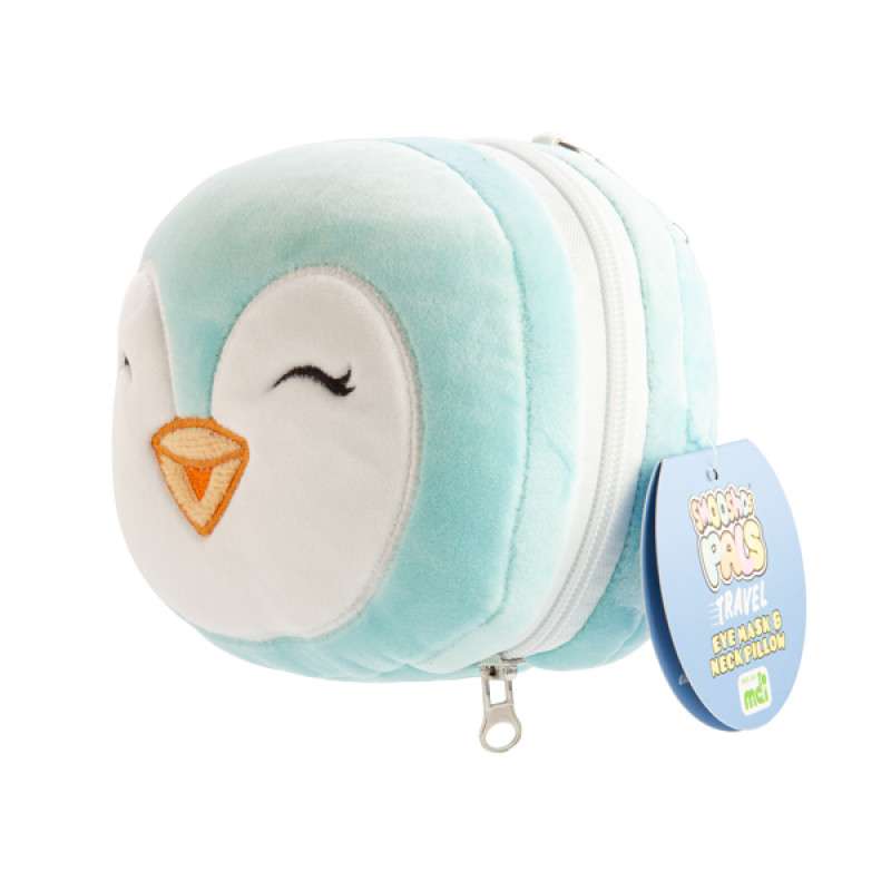 Smoosho's Pals Travel Penguin Mask/Pillow - MarshallsHealthShop