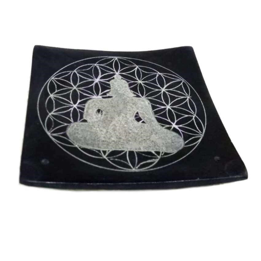 Soapstone Incense Holder Buddha - MarshallsHealthShop