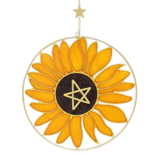 Summer Solstice Sunflower Suncatcher - MarshallsHealthShop