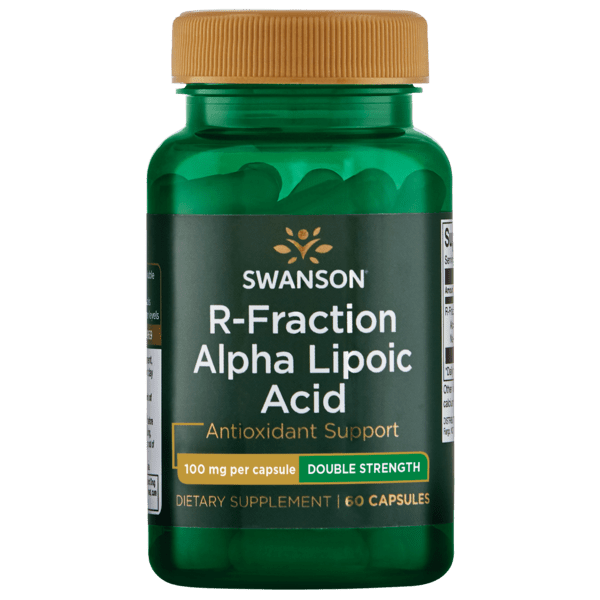 SWANSON R - Fraction Alpha Lipoic Acid 100mg, Double Strength, 60 Capsules - 1st Stop Marshall's Health Shop, Gift Shop! - Heath and Natural Therapy New Brighton Christchurch - Naturopath