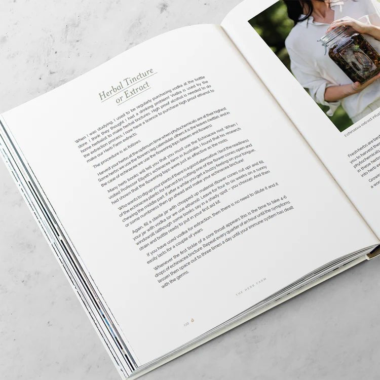 The Herb Farm Book - A Family Journey - MarshallsHealthShop