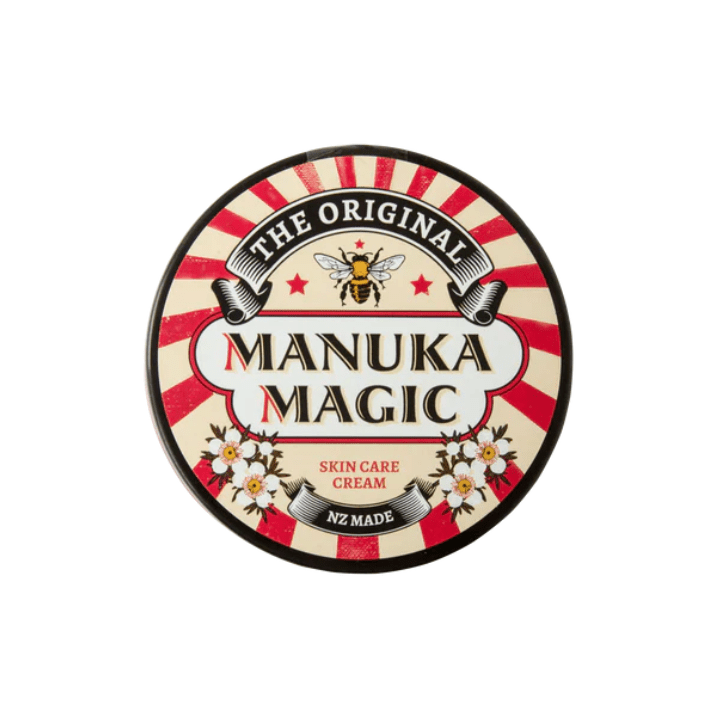 The Honey Collection Manuka Magic 1st Stop, Marshall's Health Shop! Clinically-proven • Healing • Soothing Our magical Manuka Magic is an authentically natural, protective and soothing blend of powerful herbal extracts long known for their repairing properties to alleviate minor irritations and dry skin on this adventure called “life.”