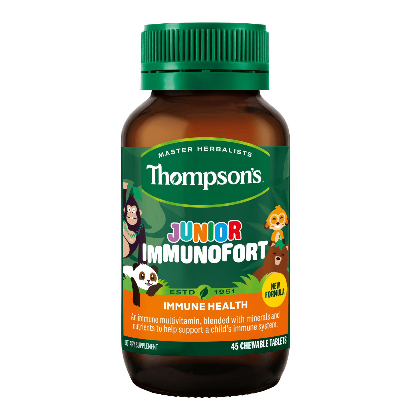 Thompson's Junior Immunofort 45 Tablets - MarshallsHealthShop