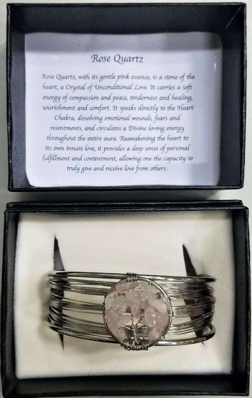 Tree of Life bracelet - Rose Quartz
1st Stop, Marshall's Health Shop, Gift Shop!
SKU: T5RQ