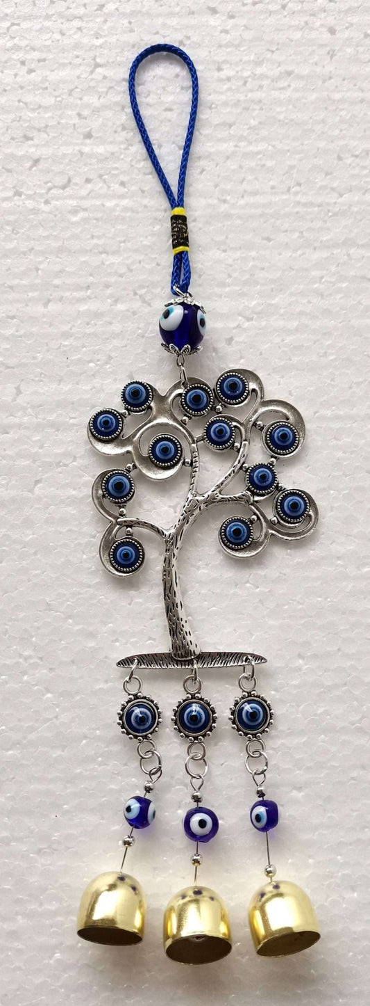 Tree of Life Hanging Ornament with Evil Eye - MarshallsHealthShop