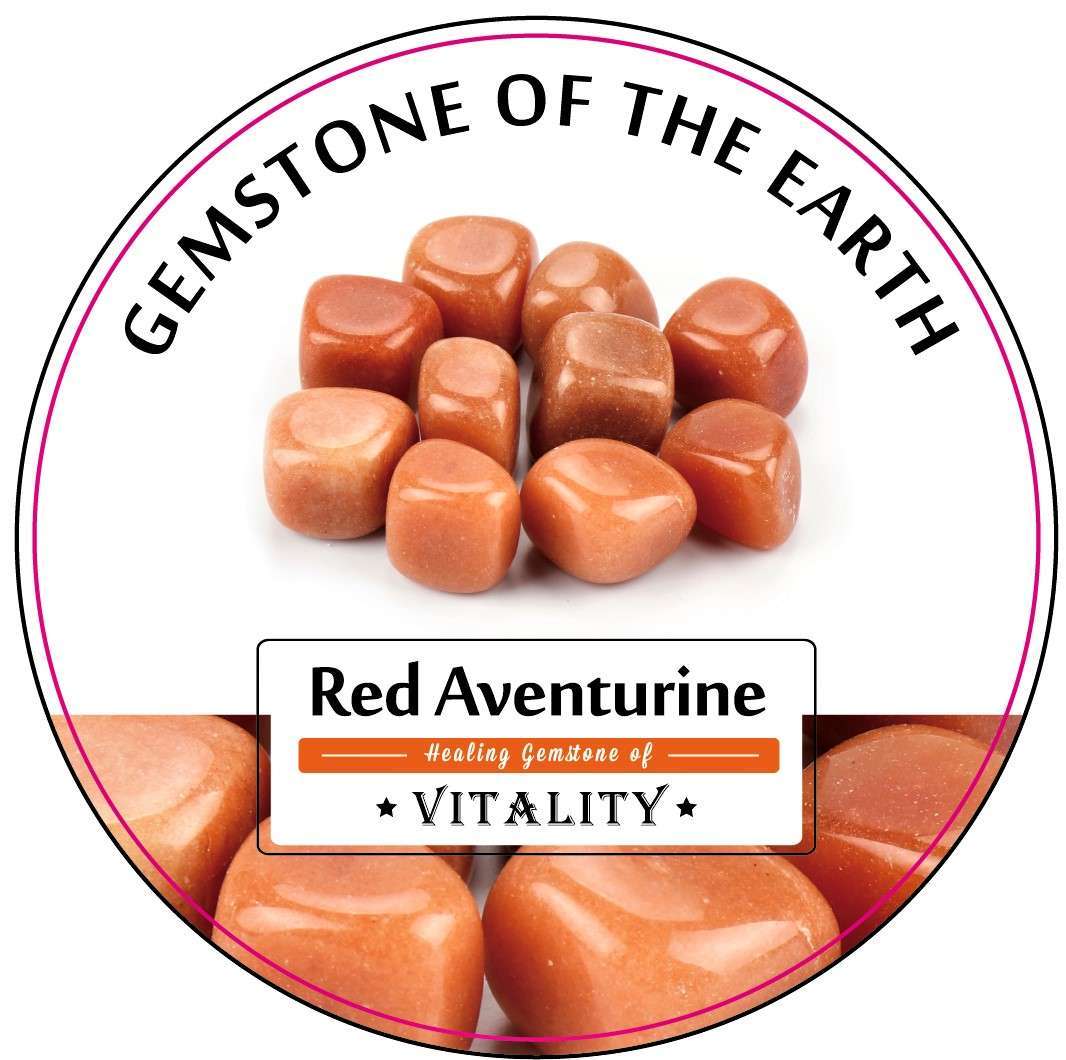 Tumbled Stone Red Aventurine - MarshallsHealthShop