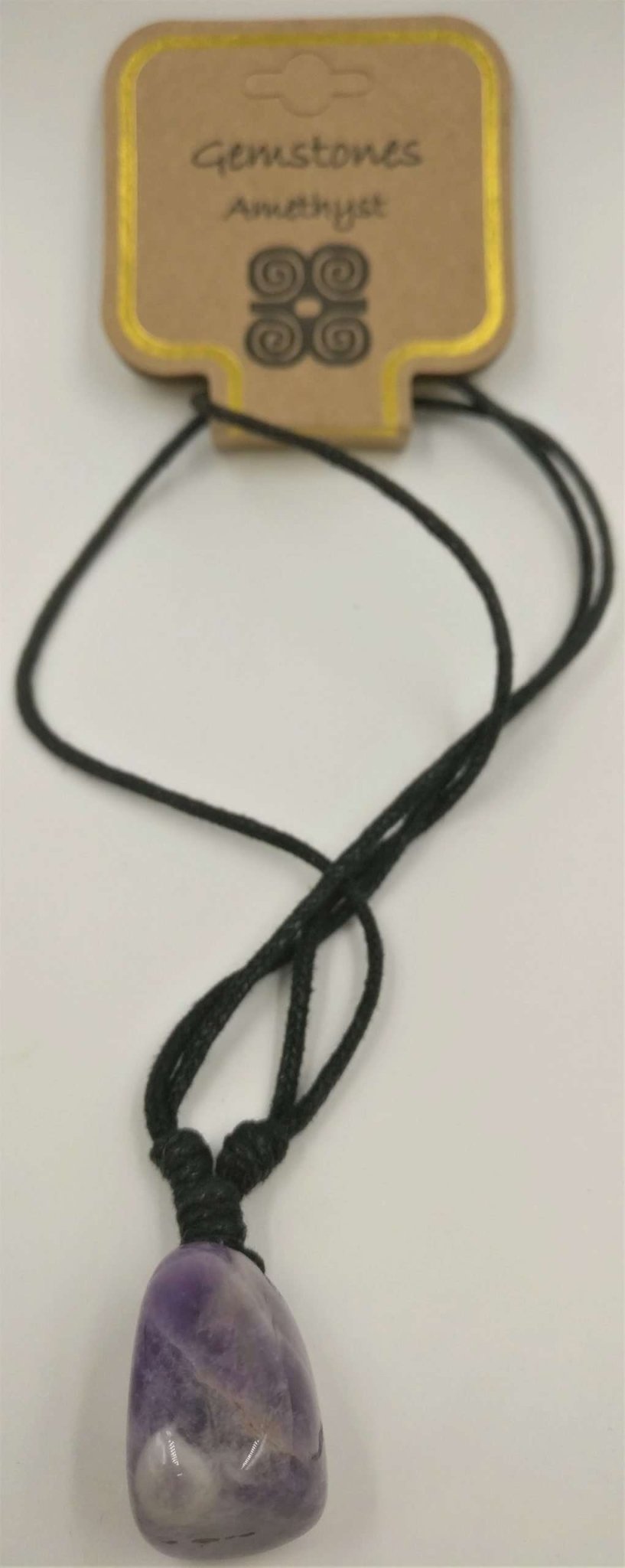 Tumblestone Pendant Amethyst - 1st Stop Marshall's Health Shop, Gift Shop! - Heath and Natural Therapy New Brighton Christchurch - Naturopath