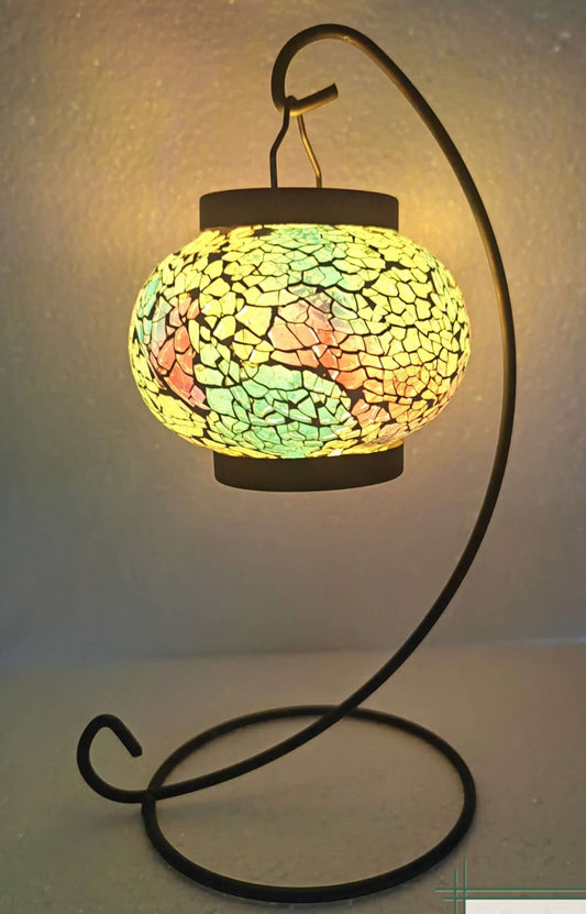 Turkish Mosaic Hanging Tealight Candle Holder TLC3 - MarshallsHealthShop