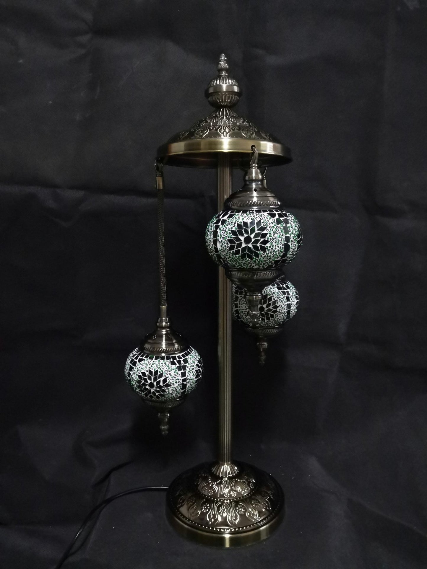 Turkish Mosaic Lamp 3 Tier TL122 - 1st Stop Marshall's Health Shop, Gift Shop! - Heath and Natural Therapy New Brighton Christchurch - Naturopath